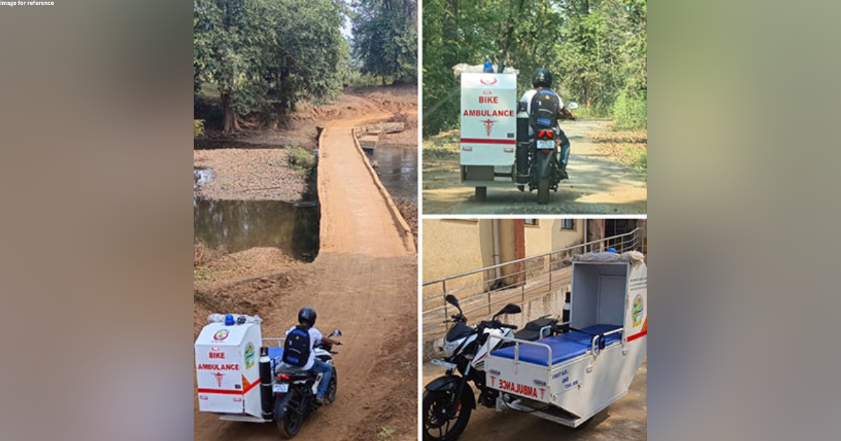ITDP introduces 'Bike Ambulance' in Maharashtra's Gadchiroli